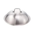 thumbnail image 2 of Tapa de plancha con asa aislante, tapa para sartén, para olla de sopa, ideal para cocina, restaurante, uso interior y exterior., 2 of 9