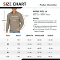 thumbnail image 6 of Iceglad Mens Quarter-Zip Sweater Textured-Knit Mock Neck Pullover Business Casual Slim Fit Knit Texture Sweater, 6 of 8