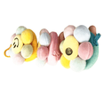 thumbnail image 4 of Lindo colgante de peluche de girasol con forma de sonrisa de color caramelo, monedero creativo con forma de corazón para niña, bolso escolar con flores, regalos colgantes, 4 of 6