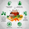thumbnail image 3 of TeaDreamTea – Carrot Ginger Orange Peel - Loose Leaf Herbal Tea - Caffeine-Free - Vitamins Rich - Boost Immune System - Hot and Iced Tea - 6 ounce / 170 g, 3 of 5