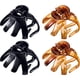 thumbnail image 1 of 4 Uds. Pinzas para el pelo de pulpo con mango grande, pinzas para el pelo de araña No resbaladizas, pinzas para el pelo de barbilla de pulpo para mujeres de pelo largo (marrón y negro) brillar Electrónica, 1 of 5