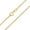 Gold-Tone, variant on Bling Jewelry Womens Fine Italian Rolo Link Cable Chain Necklace 14K Yellow Plated Silver 16-24 Inch