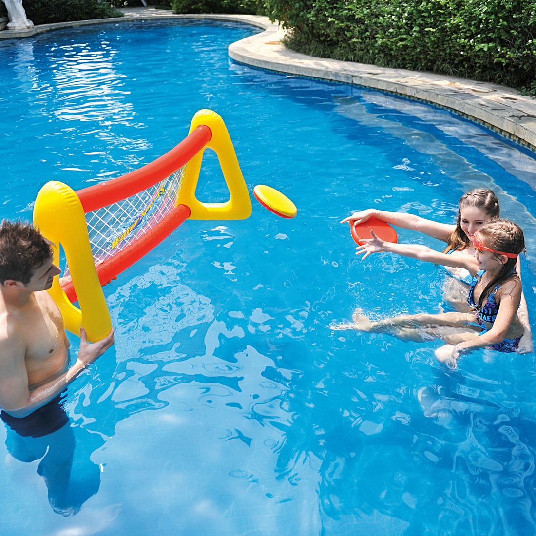 inflatable pool games