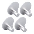 thumbnail image 5 of 4 Uds. Ganchos de Base redonda, ganchos espaciales de aluminio, gancho para colgar toallas y ropa, para cocina, baño y dormitorio, 5 of 5
