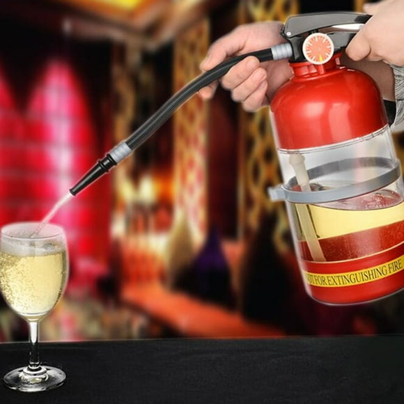 Homerr Wine Shaker Beer Machine Wine Shaker Creative Fun Novelty Non breakable Smooth Flow Extinguisher Shape Beer Machine
