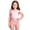 Light Pink, variant on Girls Swimwear with Ice Print Two Piece Swimsuit and Swim Trunks for Kids Summer Beach Long Sleeve Swimsuit Girls Swimsuit for Bikini Girl 12 Girl Short Swimsuit Anime Bathing Suit
