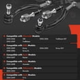 thumbnail image 2 of A-Premium 4Pcs Inner & Outer Steering Tie Rod End Kit Compatible with Chevrolet Trailblazer SSR GMC Envoy XL XUV Buick Isuzu Oldsmobile Saab, 2 of 9