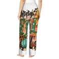 thumbnail image 2 of Bixox Women's Happy Fall Y'All Patterned Pajama Pants Loungewear, 2 of 5