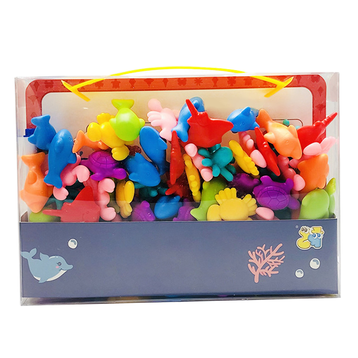 Montessori Color Counting Toys Counting Animal Dinosaurs Toys Matching