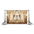 thumbnail image 2 of GreenDecor 7x5ft Palace Backdrop Interior Luxurious Castle Droplight Curtain Marble Floor Wedding Photography Background Kids Adults Photo Studio Props, 2 of 5