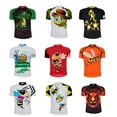 thumbnail image 2 of Maillot de ciclismo de manga corta de verano Pro Team honeybee para bicicleta de montaña de secado rápido, ropa para ciclismo de silicona antideslizante, 2 of 5