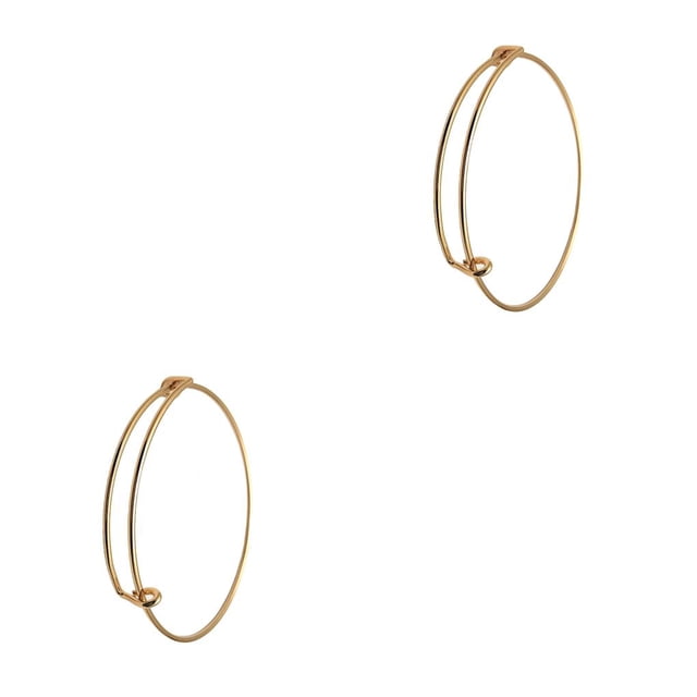 Qarigey extensible extensible Estilo simple Joyería de moda Adorno corporal Regalos románticos perfectos Buenos accesorios KC KC oro 2piezas
