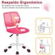 thumbnail image 5 of Silla para Niña, Color Rosa, Silla para Escritorio Ergonomica Giratoria HOMEMAKE FURNITURE Moderno, 5 of 6