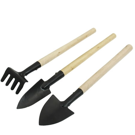 Unique Bargains Replacement Kids Clean Accessory Black Rake Shovel ...