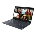 thumbnail image 3 of Lenovo Yoga 6 13 2-in-1 13.3" Touch Screen Laptop - AMD Ryzen 5 - 8GB Memory - 256GB SSD - Abyss Blue Fabric Cover 82FN003TUS Tablet Notebook PC, 3 of 10