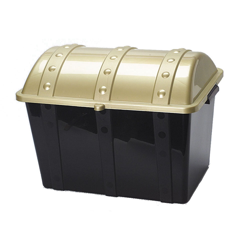 Treasure chest toy box plastic