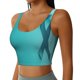 thumbnail image 2 of Balery a Teal Ribbonin Sujetadores deportivos con espalda cruzada para mujer, acolchados, sin costuras, de alto impacto, ideales para yoga, gimnasio, entrenamiento y fitness.-XX-Large, 2 of 8