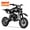 black, variant on 39cc 4-Stroke Gas Dirt Bike ,Mini bike 18mph Max Speed for beginners, Front and Rear Disc Brakes, Rear Suspension, Lightweight 48 Lbs & 17 Inch Seat Height Recommended Height 3'8"-4'5",bBlue