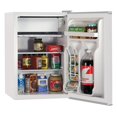 BLACK+DECKER BCRK25W 2.5 cu. ft. Energy Star Refrigerator with Freezer