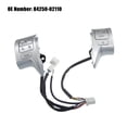 thumbnail image 3 of Botón del interruptor de control de volumen de crucero del volante del coche automático 84250-02110 para Toyota Corolla Silver Tone, 3 of 6