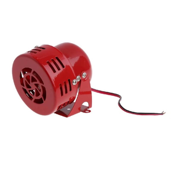 Sofullue 12V Universal Electric Auto Car Truck Motorcycle Driven for Raid Siren Horn Alarm Loud Ultra Compact Security Rescue 50