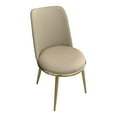 thumbnail image 4 of Furniture of America Agorthin Metal 7-Piece Dining Set in Gold, 4 of 6