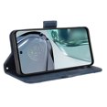 thumbnail image 5 of Case for Motorola MOTO G62 5G Cover Adjustable Detachable Card Holder Magnetic closure Leather Wallet Case - Blue, 5 of 5