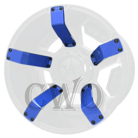 Blue XD Series XD811 Rockstar 2 Inserts For 14x7 +0 ATV Wheel