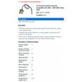 thumbnail image 2 of A/C Pressure Switch Connector - Compatible with 2003 - 2004 GMC Sierra 2500, 2 of 2