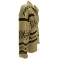 thumbnail image 6 of The Dude Sweater Big Lebowski Cardigan Zip Up Knit Jeffery Adult Movie Costume, 6 of 6
