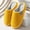 Yellow, variant on Mouliraty Cotton Slippers Season Indoor Home Bag And Couple Warm Shoes
