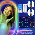 thumbnail image 4 of WideMeet 13.3inch Touch Screen Magic Selfie Photobooth Machine with RGB Light APP Control for Party, 4 of 8