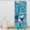 thumbnail image 2 of Shark Waterproof Printed Shower Curtain with Hooks - Bathroom Decoration, Bathroom Curtains, Bathroom Curtain, 2 of 5
