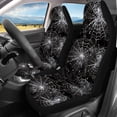 thumbnail image 3 of FOR U DESIGNS Spider Web Print Automotive Seat Cover Full Set of 4 Washable Front Split Rear Bench for Car Breathable Driver Seat Cover Halloween Decor Universal Fit for Suvs Vans Trucks, 3 of 7