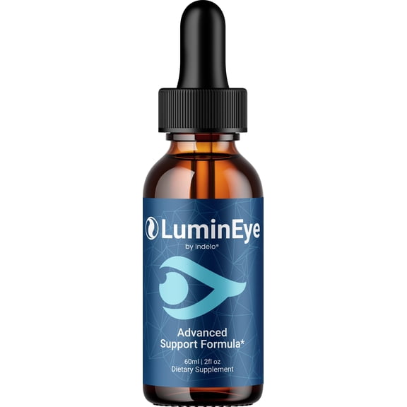 LuminEye Drops Eye Support Supplement – LuminEye Liquid Vitamins Healthy Vision Support, 1 Pack, 1 Month Supply