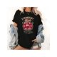 thumbnail image 1 of Women's Strawberry & Letter Print Round Neck Tee, 90s Graphic Tees, Vintage Trendy Casual Short Sleeve T-shirt for Daily Wear, Ladies All-match Streetwear Top, 1 of 7
