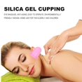 thumbnail image 2 of Kit de terapia de ventosas de silicona, latas de vacío antienvejecimiento para el cuidado del cuerpo (rosa) JShteea  Cuidado Belleza, 2 of 9