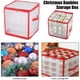 thumbnail image 4 of Caja de almacenamiento transparente para adornos navideños ANGGREK PVC 31x31x28cm, 4 of 8
