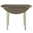 thumbnail image 2 of Hillsdale Furniture Clarion Wood Round Counter Height Table Top in Distressed Gray, 2 of 5