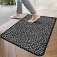 thumbnail image 4 of Black Leopard Print Door Rugs,Washable Non Slip Door Mats Indoor,Decorative Door Mats,Entry Mat Indoor for Entrance,Bedroom,Kitchen,Bathroom,30"x17", 4 of 6