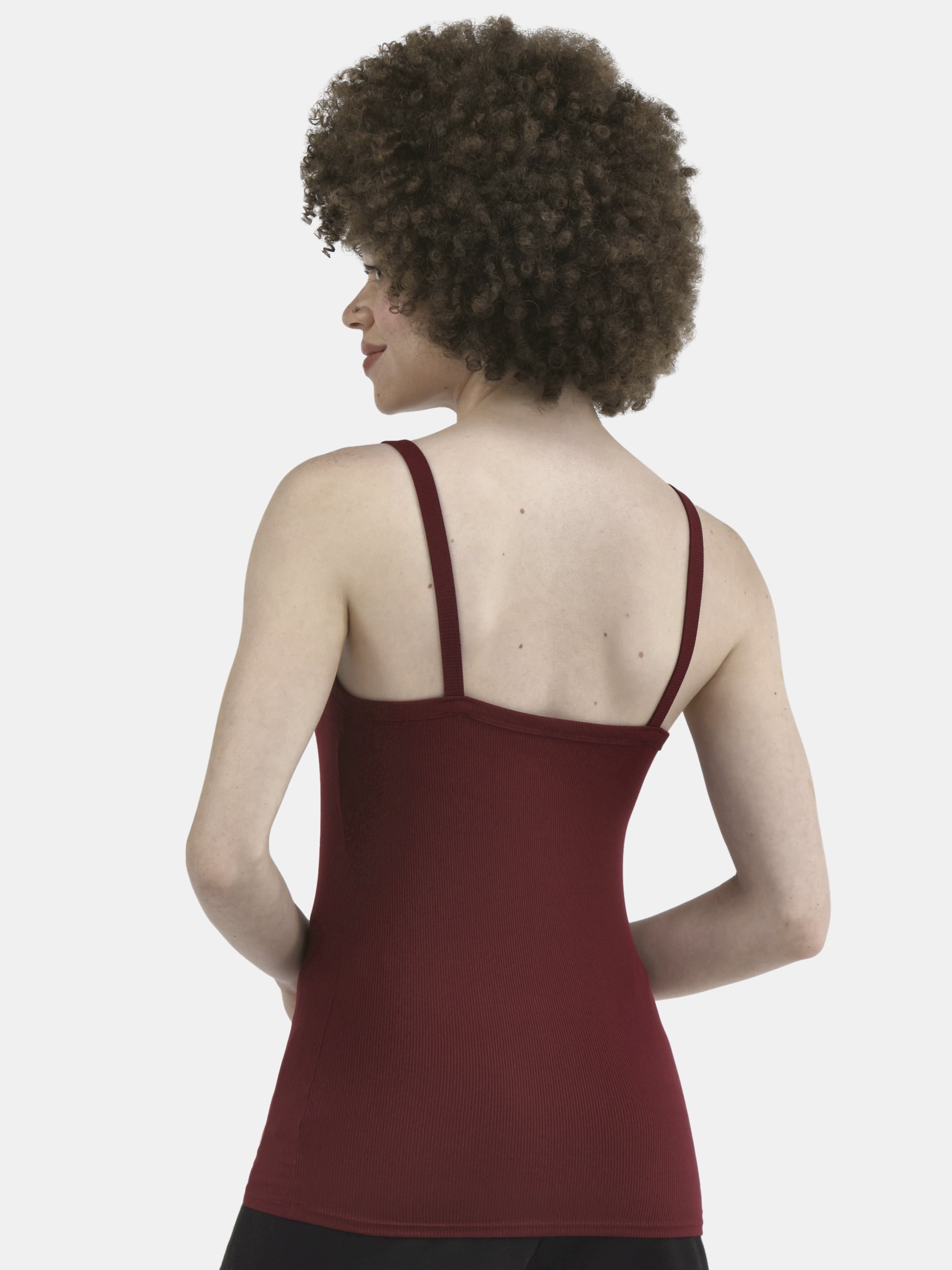 No Boundaries Ribbed Cami Top, Women's XXS-XXL