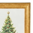 thumbnail image 2 of Fraîche Impression d’arbre encadrée doré, 2 of 8
