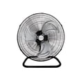 thumbnail image 3 of Ventilador 3 en 1 de Pedestal, Piso y Pared, de 18 Pulgadas, Aspas de Metal con 3 Velocidades y Perilla Ajustable de Altura, Base Redonda en Color Negro., 3 of 5
