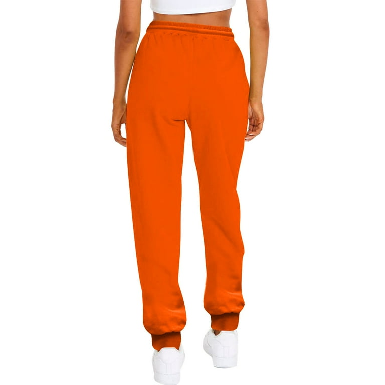 Orange sweatpants walmart sales