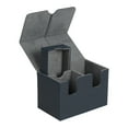 thumbnail image 2 of Trading Card Deck Box Container Organizer Sleeved Card Storage Case for Trading Dark Blue, 2 of 8