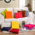 thumbnail image 2 of Almohadillas para asiento de silla de 40cm x 40cm con cordón compatibles con Patio, hogar, coche, sofá, oficina, 2 of 2
