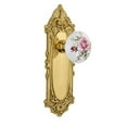thumbnail image 5 of Nostalgic Warehouse Vicros_Psg_234_Nk Rose Porcelain Solid Brass Passage Door Knob Set -, 5 of 6