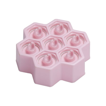 

JABUUO Honeycomb Type Soft Glue Homemade Ice Ice Ring Anti Fall Popsicle Household Ice Lattice(C)