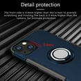 thumbnail image 5 of FIEWESEY for iPhone 13 6.1 Inch Case, Anti-Scratch Shockproof Case 360 Degree Rotation Finger Ring Holder Kickstand [Work with Magnetic Car Mount] for iPhone 13 6.1 Inch(Blue), 5 of 7