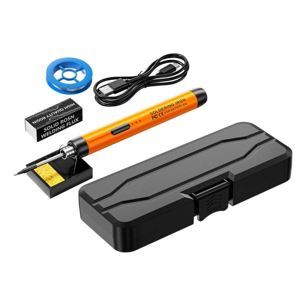 Soldador USB DYNWAVEMX eléctrico herramientas de soldadura Temperatura constante color Naranja